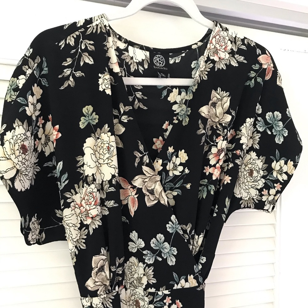 Bobeau wrap dress